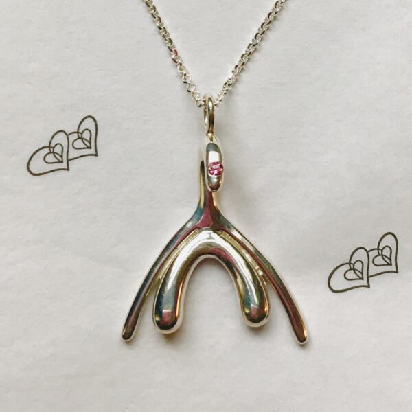 Clitoris Pendant Silver