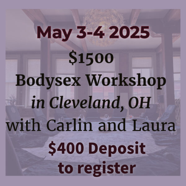 Deposit for Workshop May 3-4